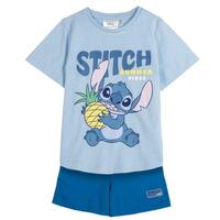 Sæt med tøj Stitch Blå 8 år