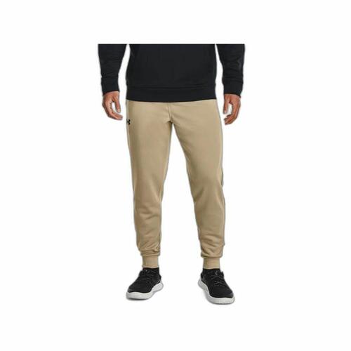 Lange sportsbukser Under Armour Beige Mænd L