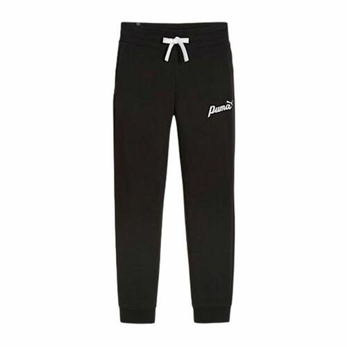 Lange sportsbukser Puma Essentials+ Script Dame