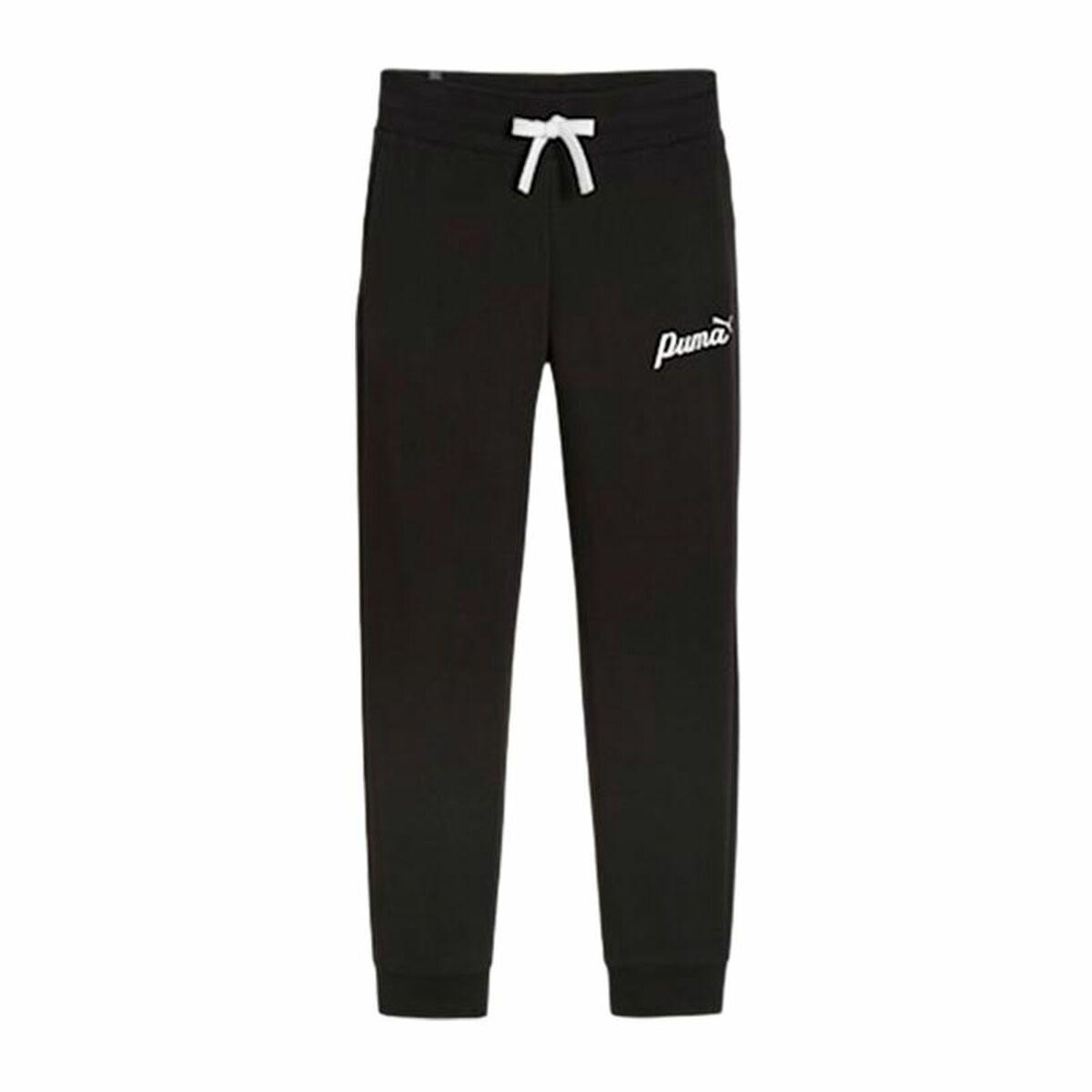 Lange sportsbukser Puma Essentials+ Script Dame