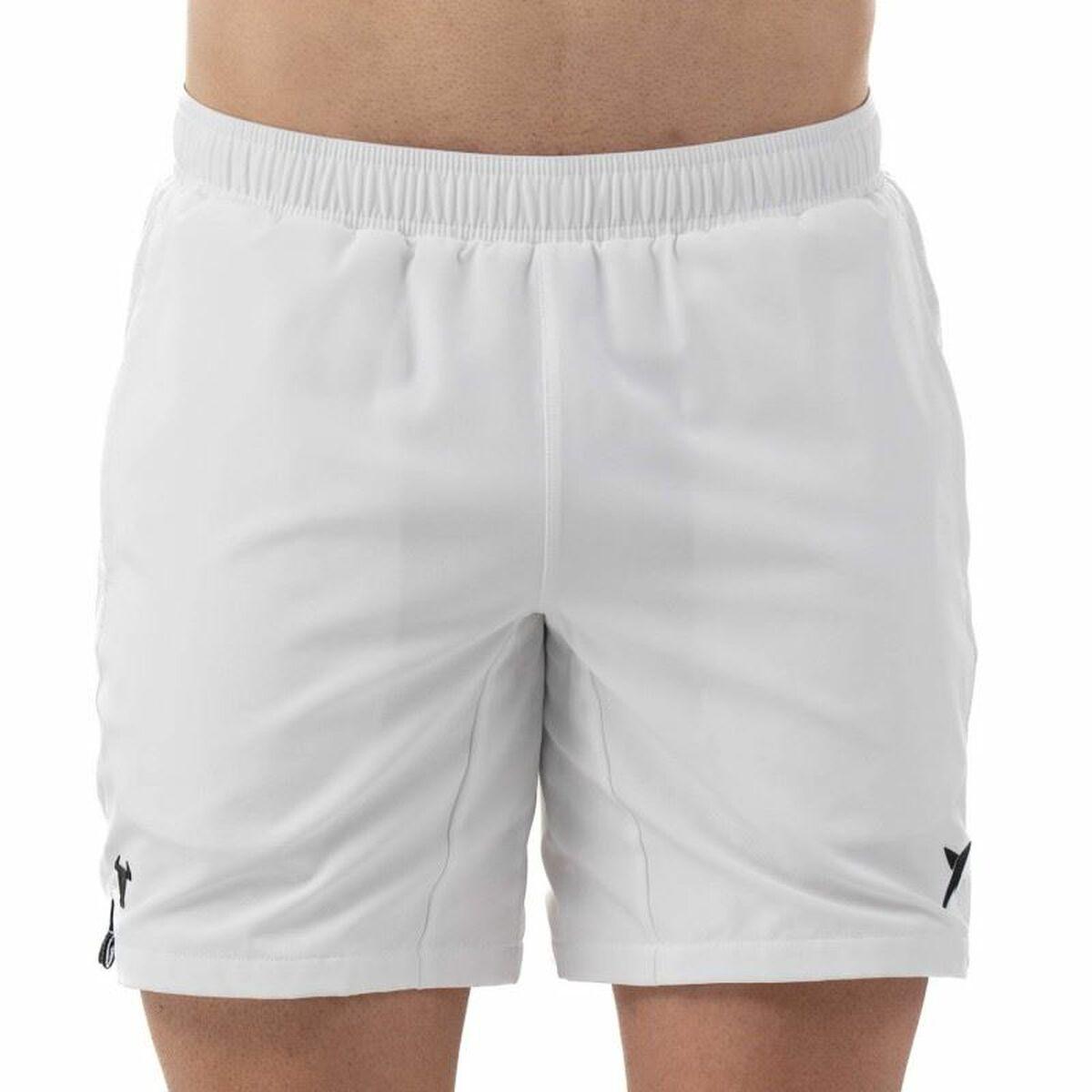 Drop Shot Abian Campa herre tennisshorts - hvid, S
