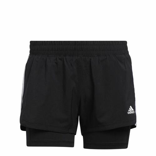 Sport shorts til kvinder Adidas Pacer Sort L