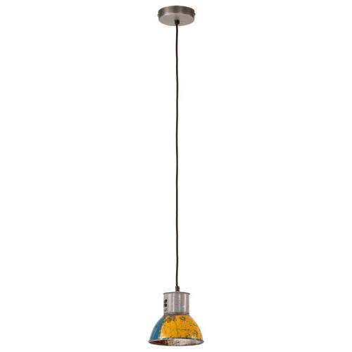 Industriel hængelampe 17 cm E27 25 W rund flerfarvet