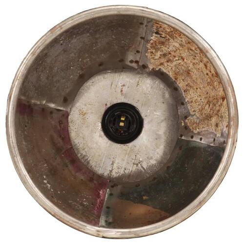 Industriel hængelampe 30 cm E27 25 W rund flerfarvet