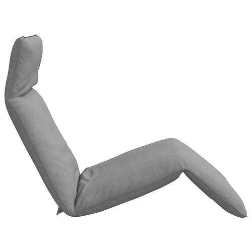 Foldbar liggestol 175x54x8,5 cm oxfordstof grå