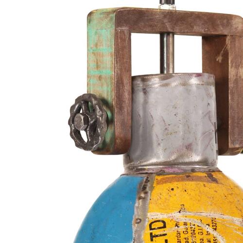 Industriel hængelampe 19 cm E27 25 W rund flerfarvet