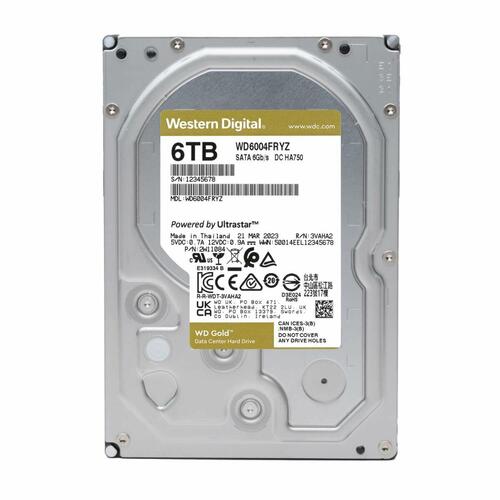 Harddisk Western Digital WD6004FRYZ 3,5" 6 TB