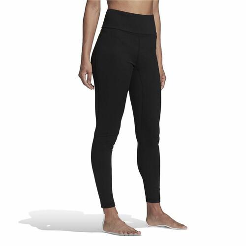 Sport leggings til kvinder Adidas Yo Ess 78 Tig Sort M