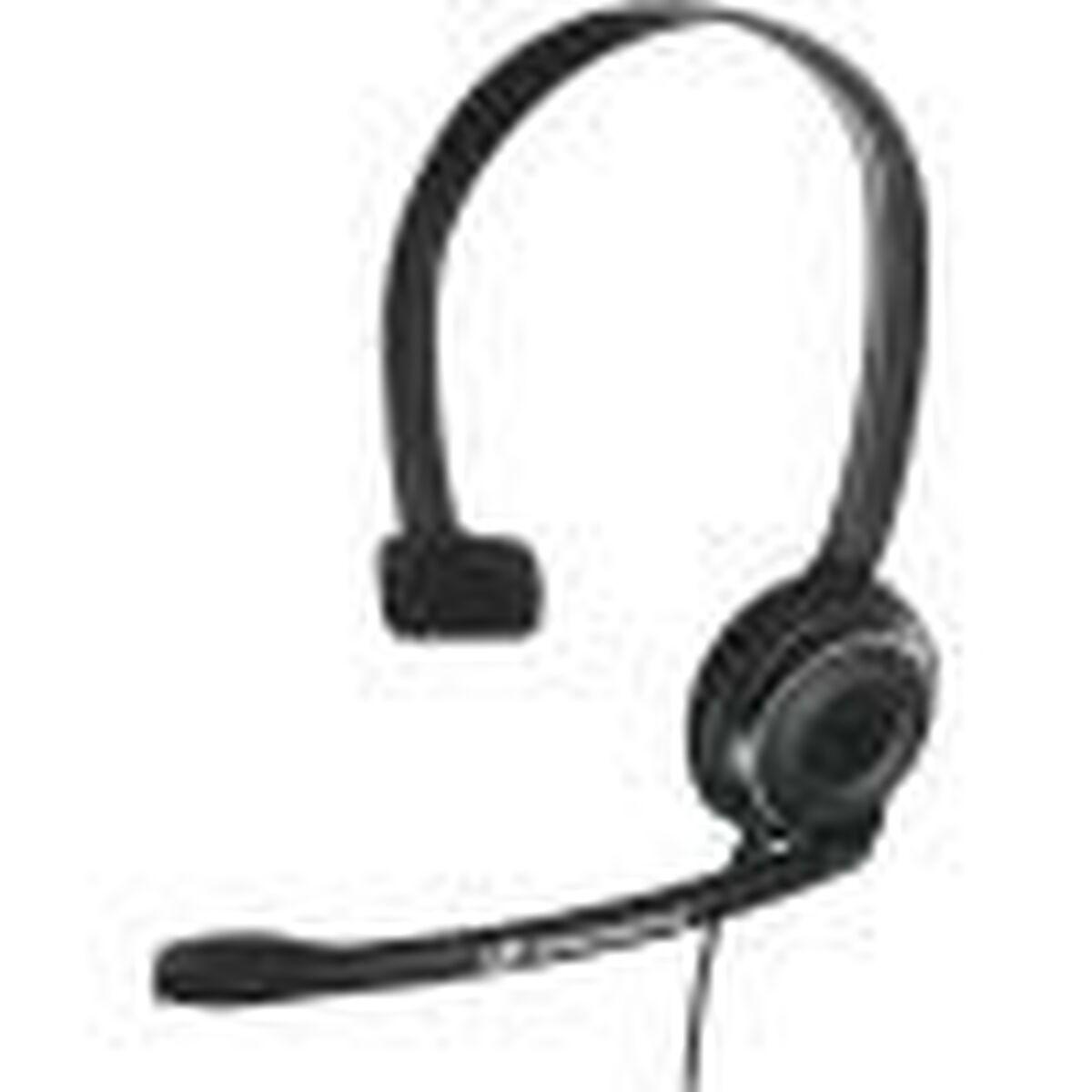 Hovedtelefoner med mikrofon Sennheiser 1000431 Sort