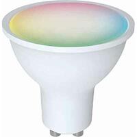 LED-lampe Denver Electronics SHL-450 RGB Wifi GU10 5W Hvid 5 W A++ GU10 300 Lm A-G 2700K