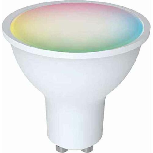 LED-lampe Denver Electronics SHL-450 RGB Wifi GU10 5W Hvid 5 W A++ GU10 300 Lm A-G 2700K