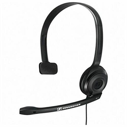 Hovedtelefoner med mikrofon Sennheiser 504194 Sort