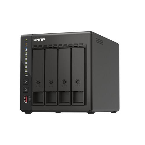 NAS-netværkslagring Qnap TS-453E Sort Intel Celeron J6412