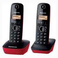 Trådløs telefon Panasonic KX-TG1612 DECT Negro