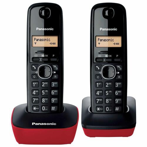 Trådløs telefon Panasonic KX-TG1612 DECT Negro