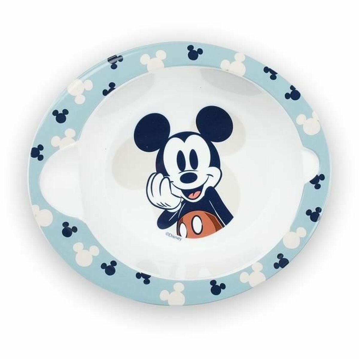 ThermoBaby mikrovenlig skål med Mickey ske - MICROWAVE MEAL SET