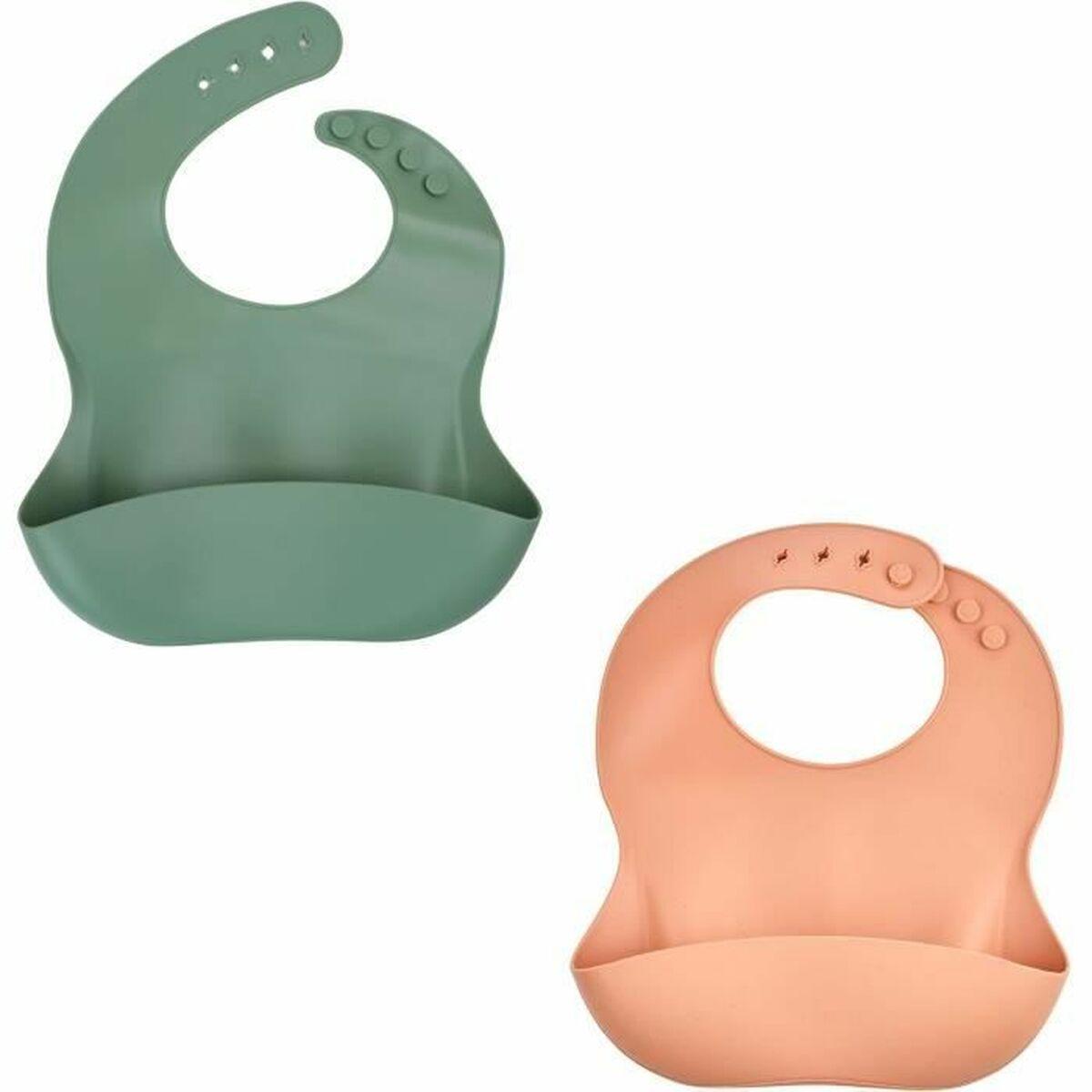 ThermoBaby hagesmæk med opsamlingslomme - 2-pak