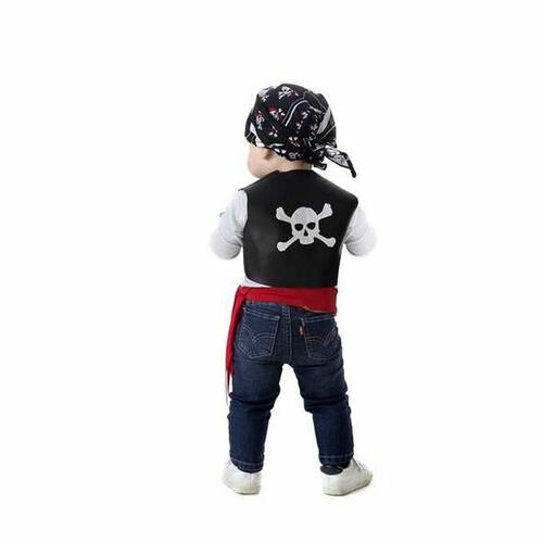 Kostume til børn Pirat (3 Dele) 1-2 år