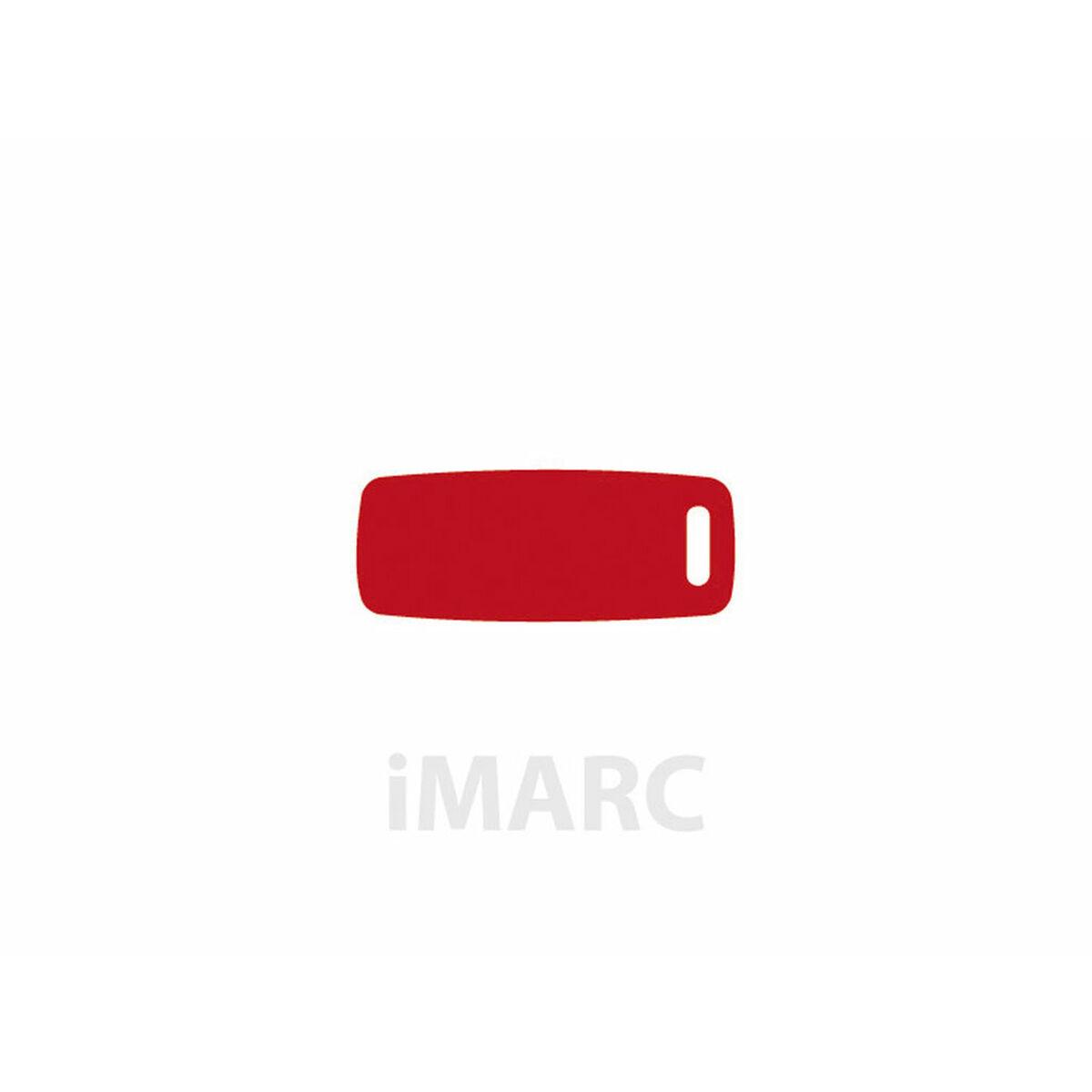 Identifikationsplade Imarc Baggage Rød