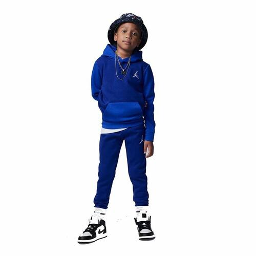 Sportstøj til Børn Jordan Mj Essentials Flc Po Set Blå 2 Dele 2-3 år