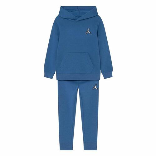 Sportstøj til Baby Jordan Mj Essentials Flc Po Set Blå 2 Dele 12 måneder