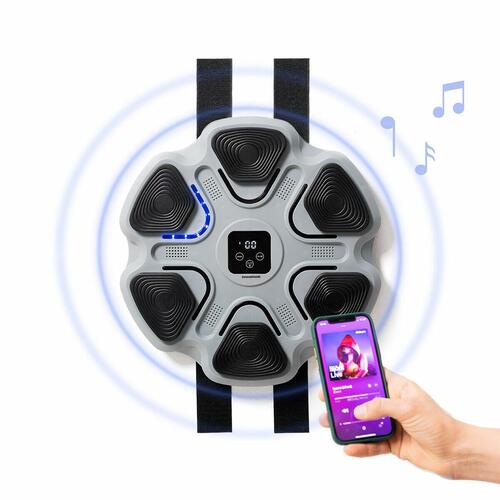 Genopladelig boksemaskine med musik Beatfist InnovaGoods