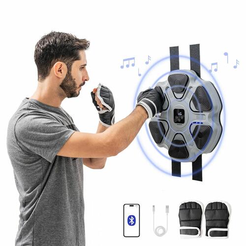 Genopladelig boksemaskine med musik Beatfist InnovaGoods