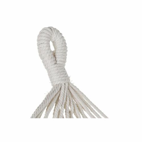 Hængekøje DKD Home Decor Okker Polyester Bomuld Fyrretræ Frynse (255 x 80 x 28 cm)