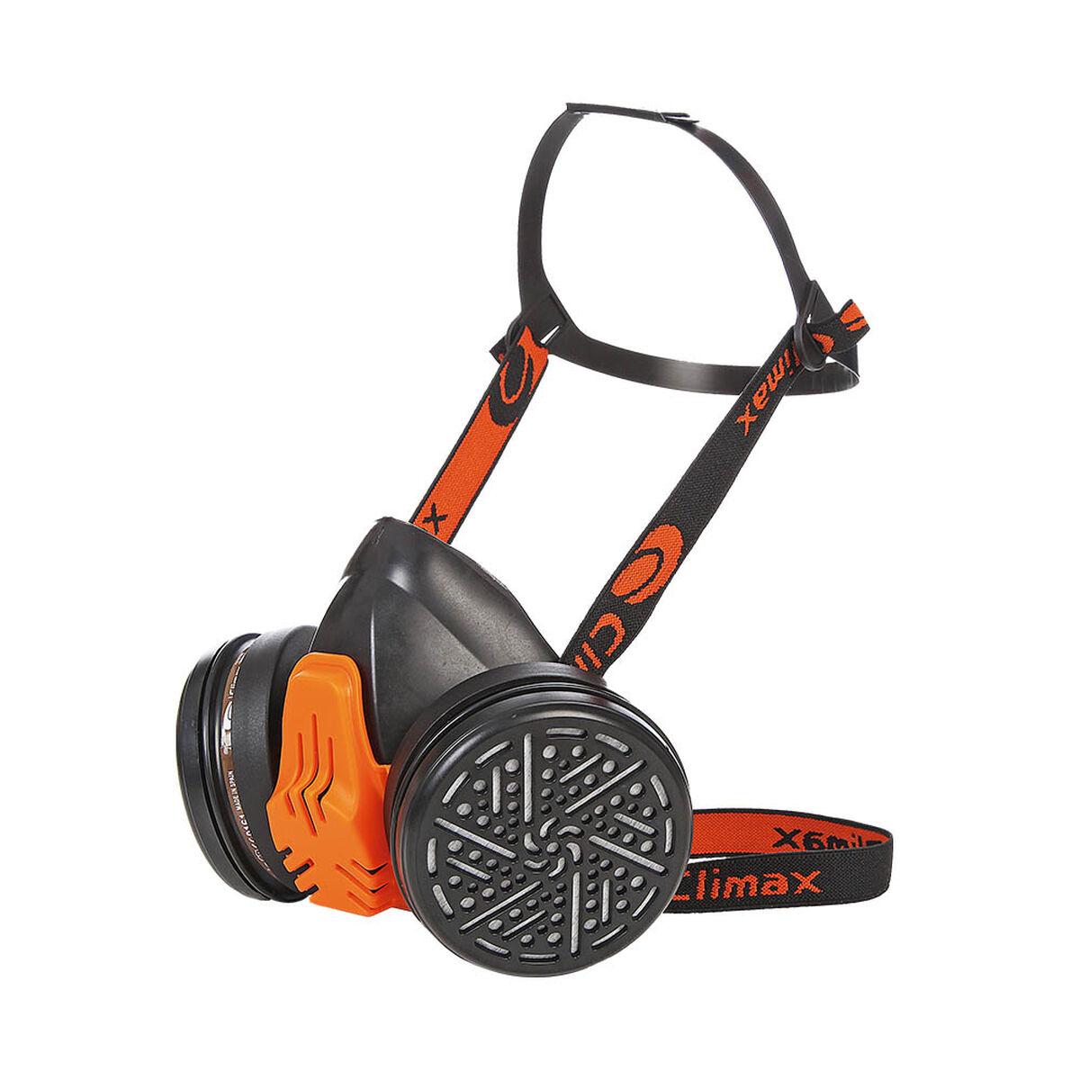 Climax Maske 756 - halvmask e i silikone, sort