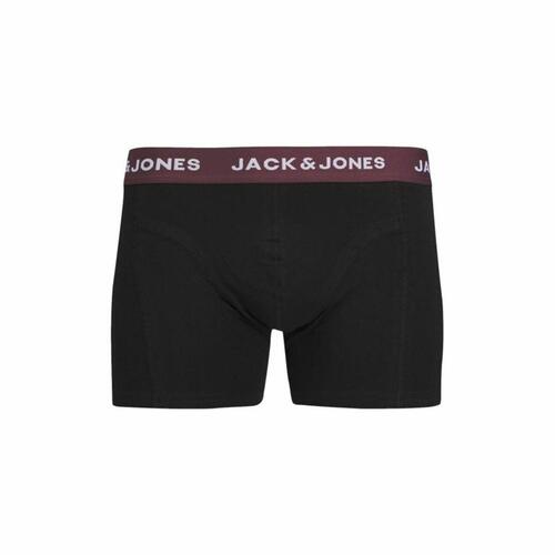 Jack & Jones Jacaron Solid trunks - sorte boxershorts til mænd, XL