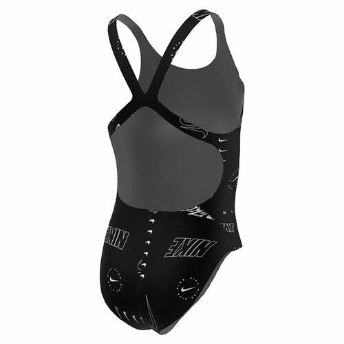 Badedragt til piger Nike Fastback Sort 13-15 år