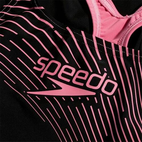 Badedragt til piger Speedo Medalist Sort 15-16 år