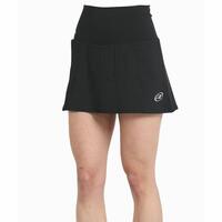 Padelskørt Bullpadel Sort XS