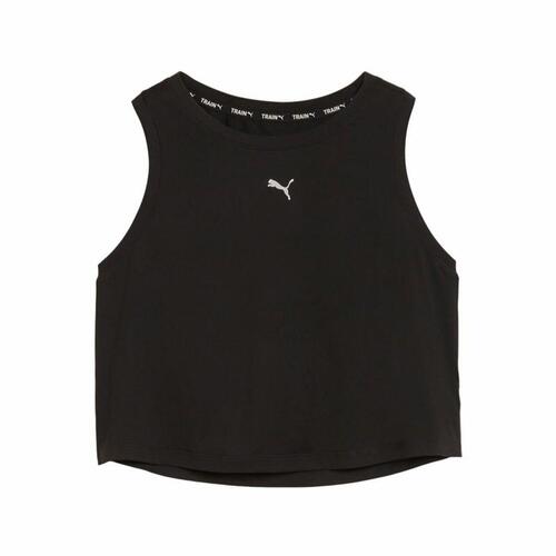 Sports Top til damer Puma Cloudspun Sleeveless Tank Sort XS