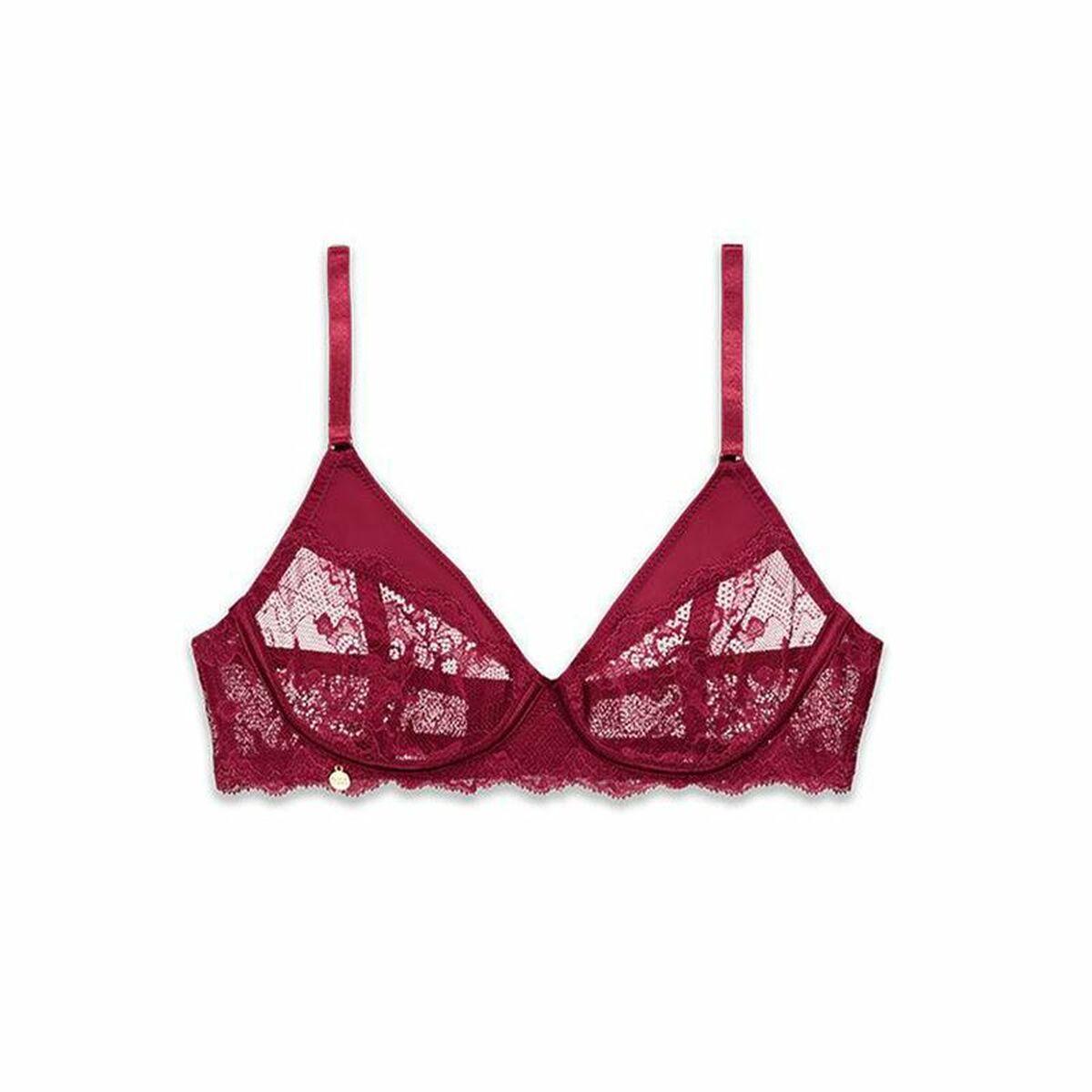 Black Limba balconette-BH Camille - S, brun