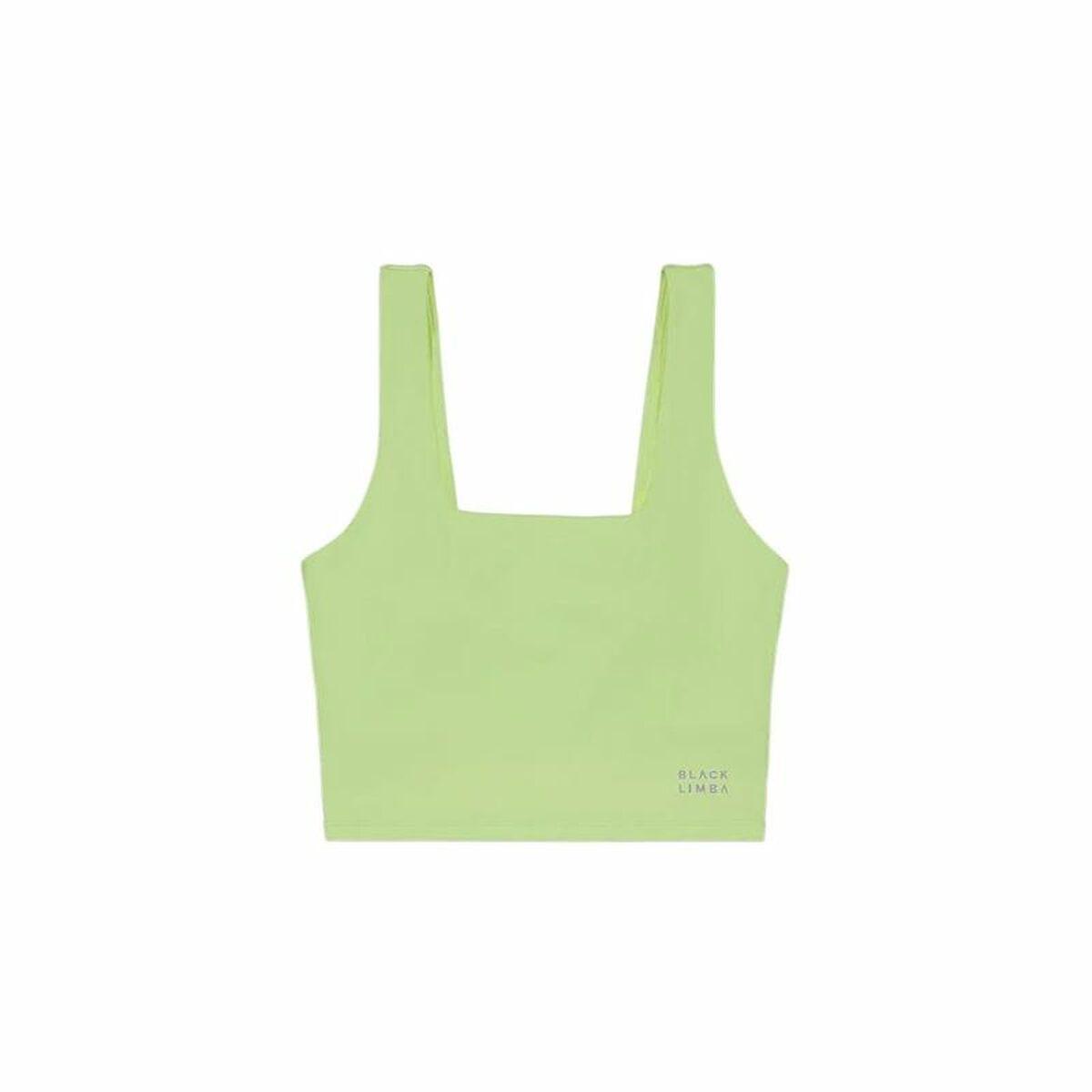 Black Limba Bhakti sports top til damer - Lime, str. L