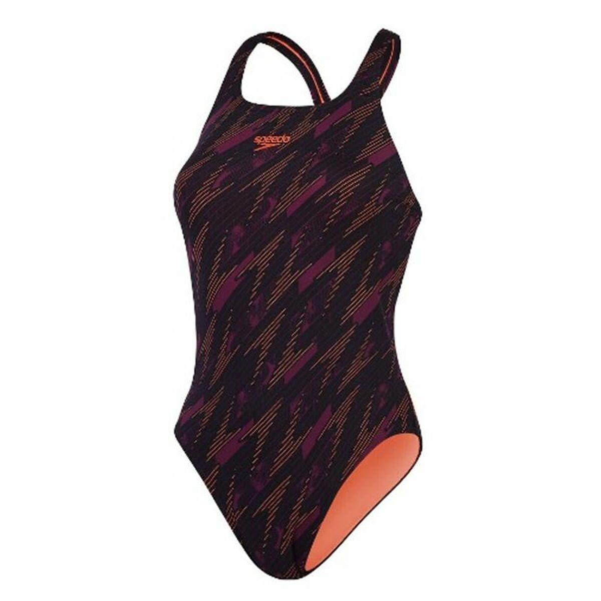 Badetøj til Kvinder Speedo Hyperboom Allover Orange 34