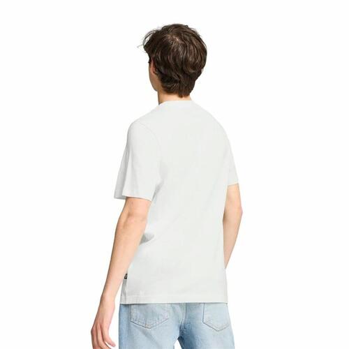Kortærmet T-shirt til Mænd Puma Hvid XL