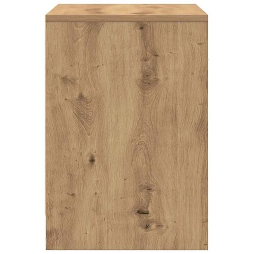 Sengebord med skuffe 40x34x50 cm kunsteg