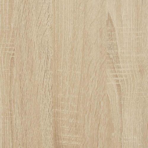 Sengebord med skuffe 40x34x50 cm sonoma-eg