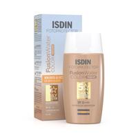 Solbeskyttelse med farve Isdin Medium Spf 50 50 ml