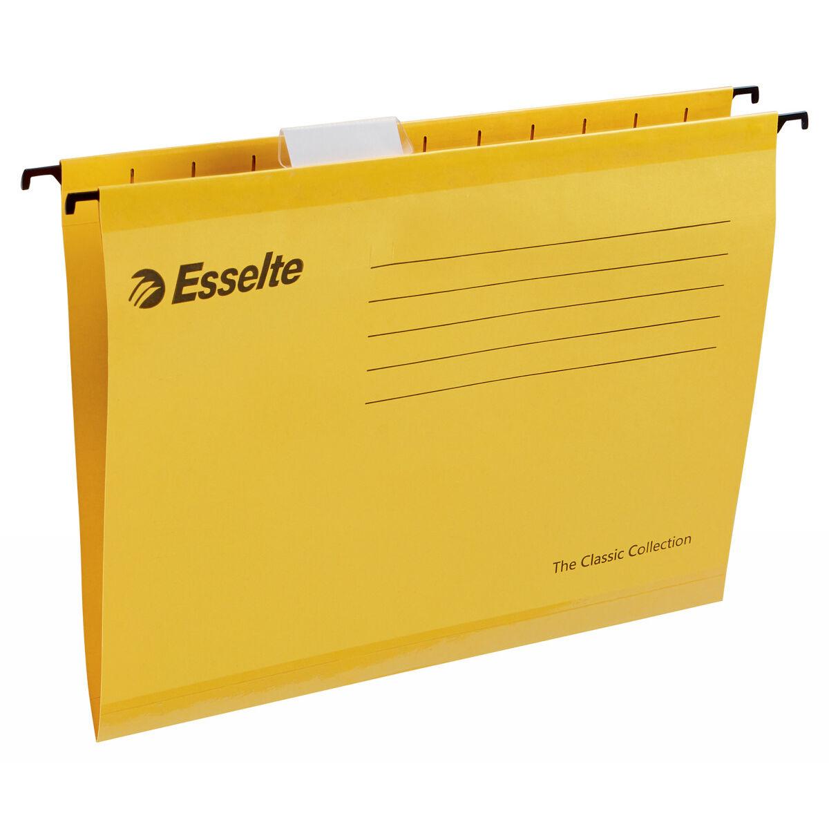 Esselte hængemappe - gul, The Classic Collection