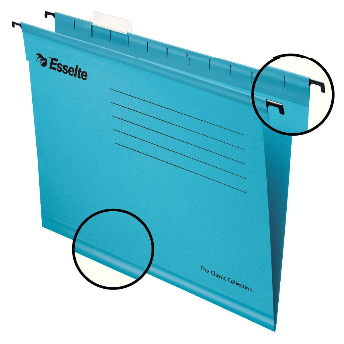 Disk Display Esselte Blå A4 (25 enheder)
