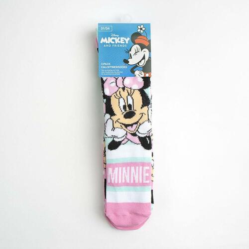 Sokker Minnie Mouse 3 par 27-30