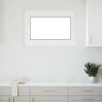 Kældervindue RISOR 90x70 cm Tilt&Drej DIN højre hvid