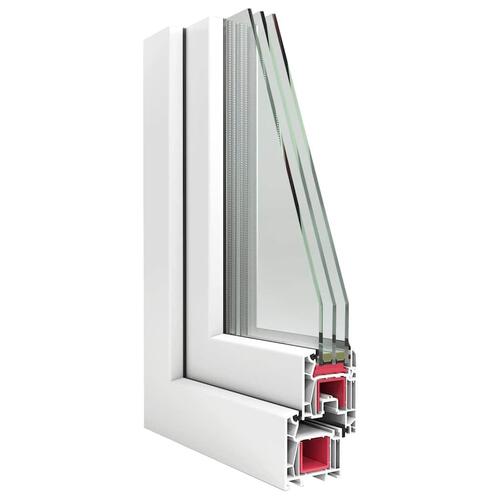 Kældervindue RISOR 90x70 cm Tilt&Drej DIN højre hvid