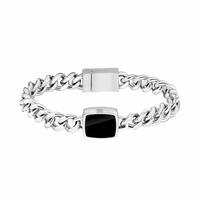 Armbånd til mænd Hugo Boss 1580650S Rustfrit stål 20 cm