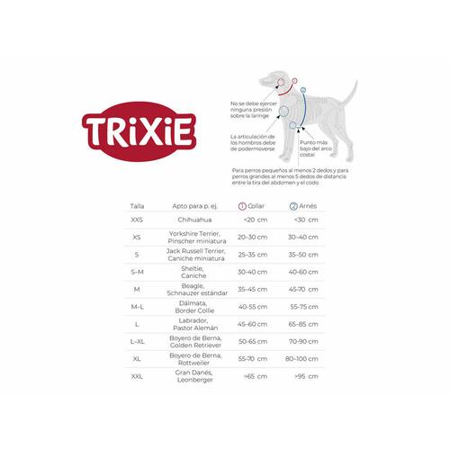 Hundesele Trixie Active Premium Grøn M
