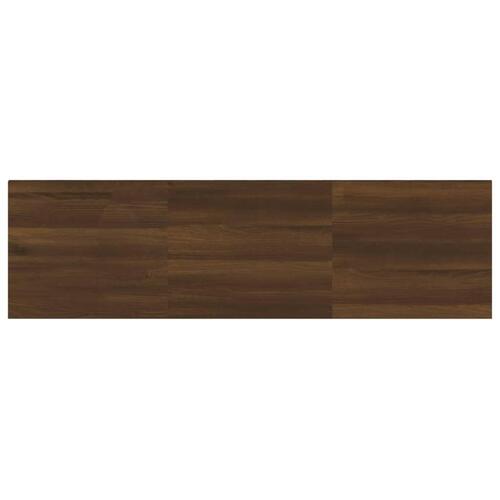 Tv-bord 140x40x35,5 cm konstrueret træ brun egetræsfarve (OUTLET A)