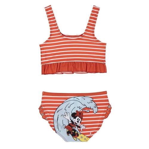 Bikini Minnie Mouse Rød 6 år
